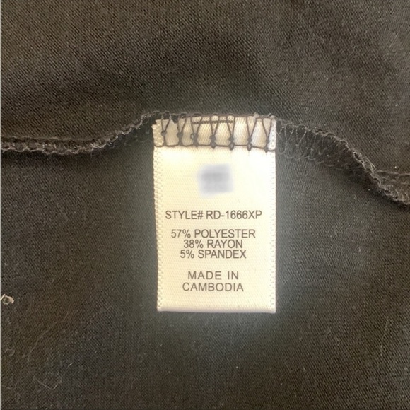 Zenana Black Bubble Top Maxi Sleeveless Dress‎ Size 1X NWT - Picture 7 of 7